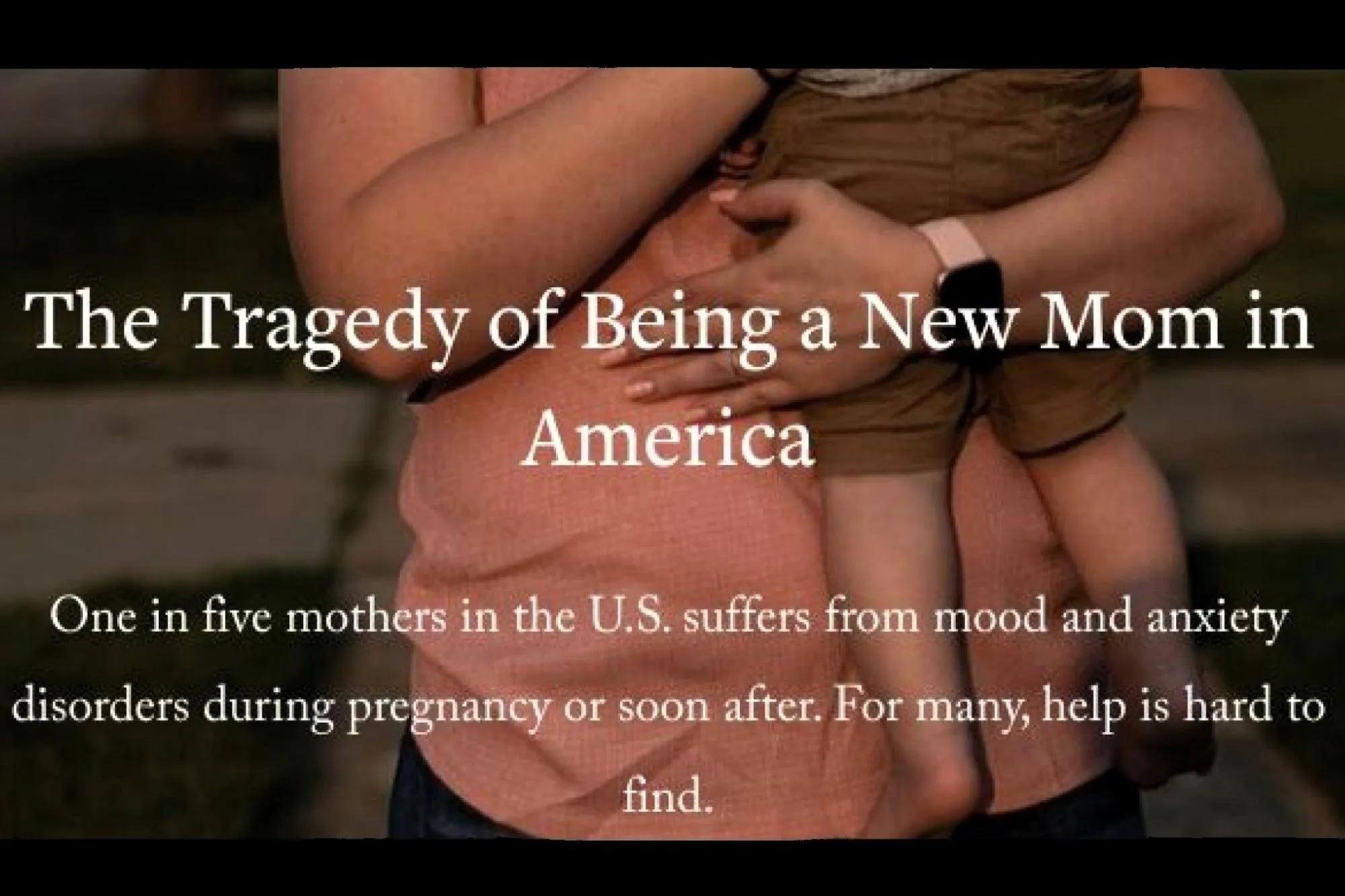 media preview image for blog 'The Struggles of New Moms Seeking Mental Health Care in America'